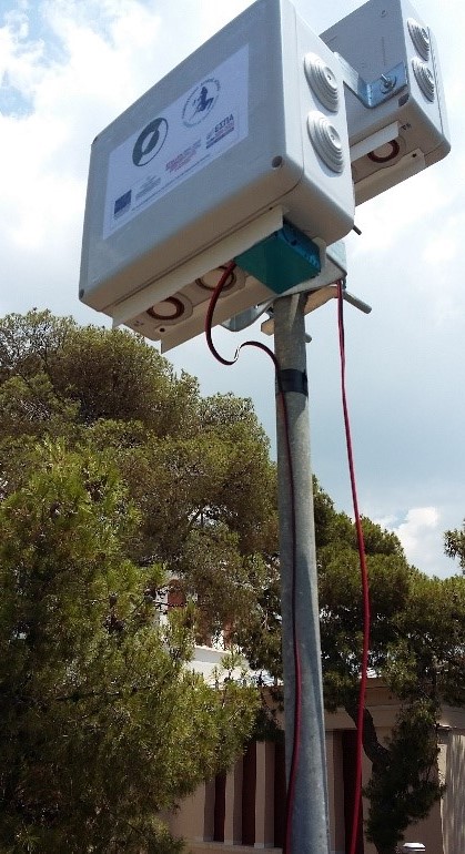 Custom low-cost air-quality monitoring system